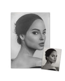 Large Portrait-NO FRAME-hand painted portraits from photos-Lecce Art