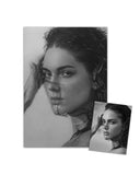 Large Portrait-NO FRAME-hand painted portraits from photos-Lecce Art