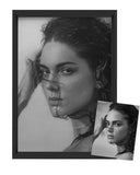 Custom Portrait-Frame 1-hand painted portraits from photos-Lecce Art