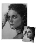 Custom Portrait-Frame 2-hand painted portraits from photos-Lecce Art