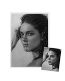 Large Portrait-FRAME 2-hand painted portraits from photos-Lecce Art